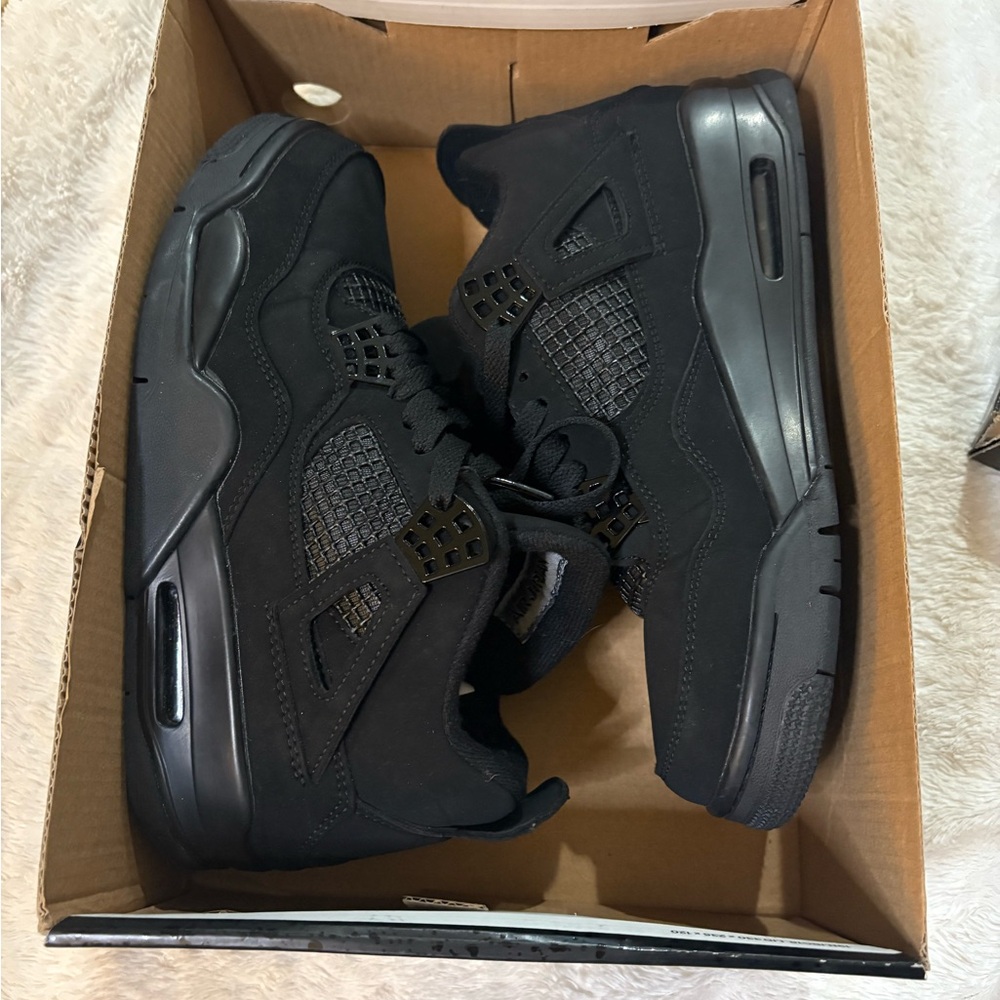 Jordan Men's Black High-Top Sneakers - Picture 9 of 10
